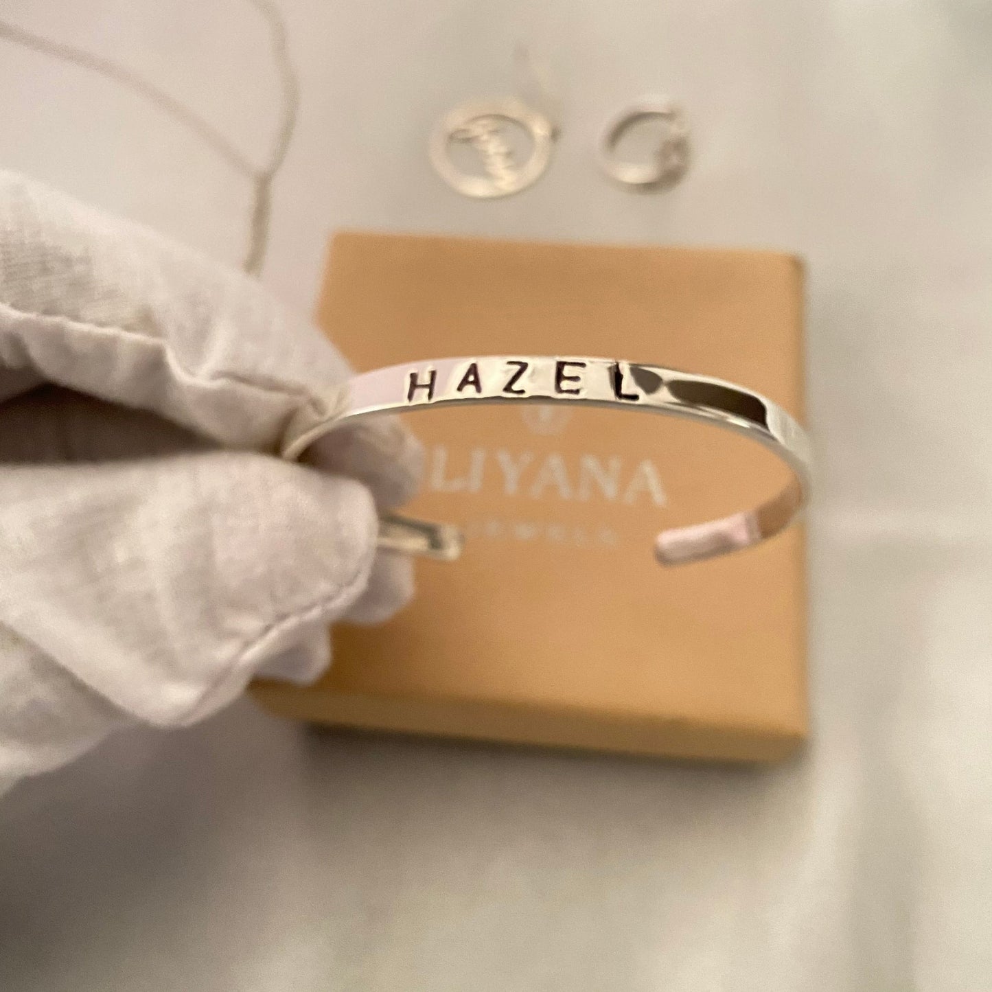 Personalised Engraved Kada Bracelet in 92.5 Sterling Silver